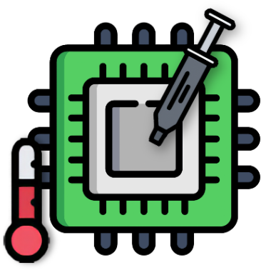 Icon for cleaning and thermal service