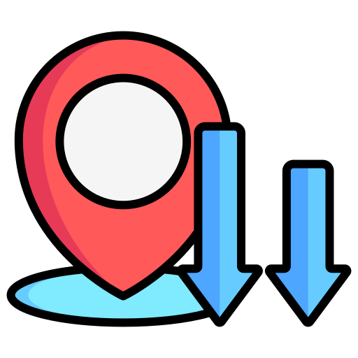 Icon for drop-off and pickup
